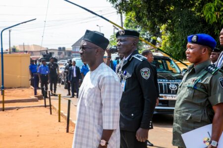 Shun Corruption, Protest Communities-  Okpebholo Charges 493 New Police Constables